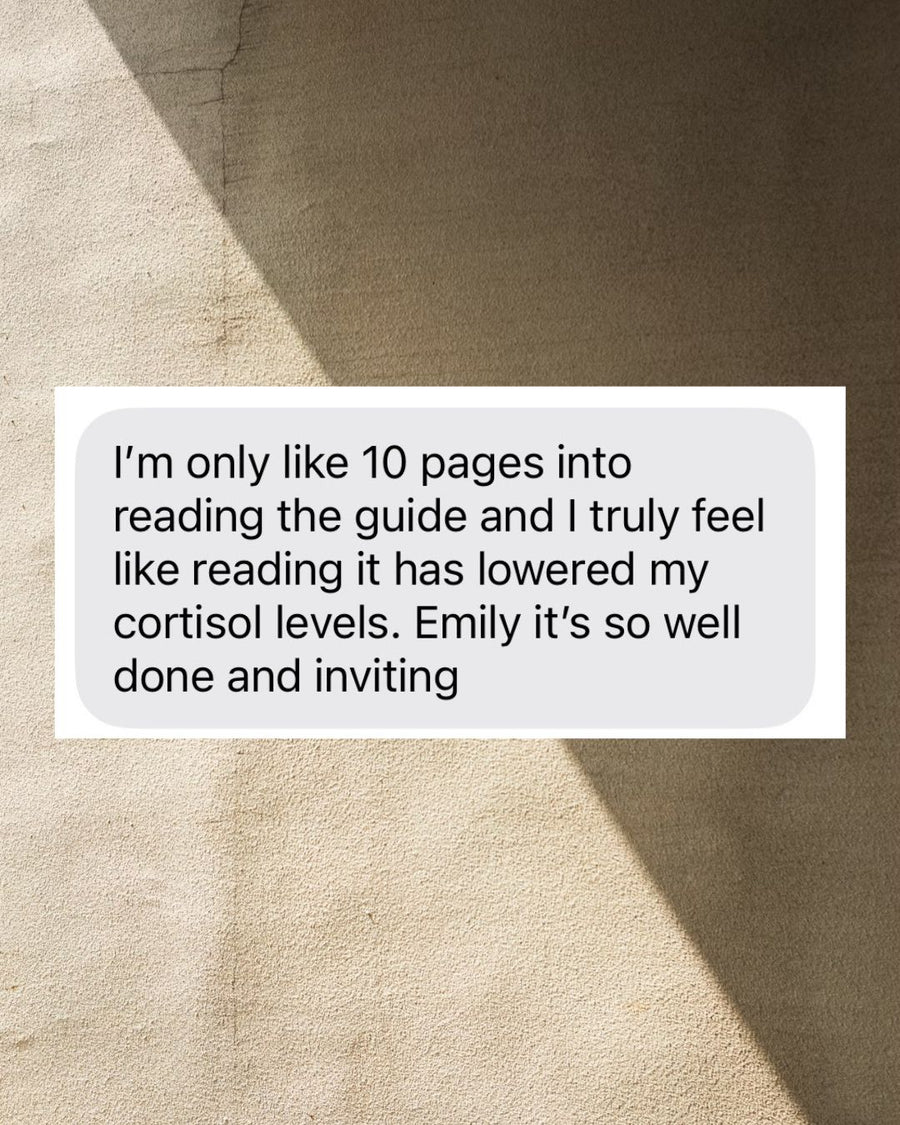 Customer message